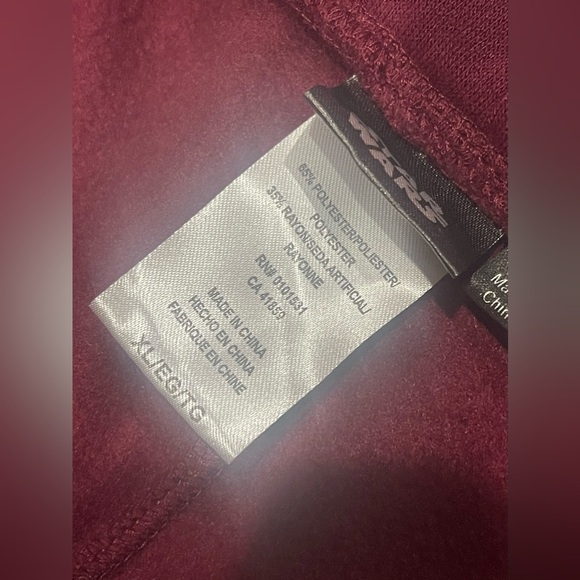 Star Wars Pants Women Burgandy Baby Yoda Christmas Soft Lounge XL Wide Leg NEW - Picture 5 of 8